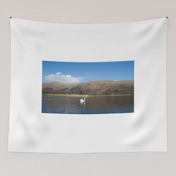 Item preview, Swan On A Mountain Lake designed and sold by thelemmingface.