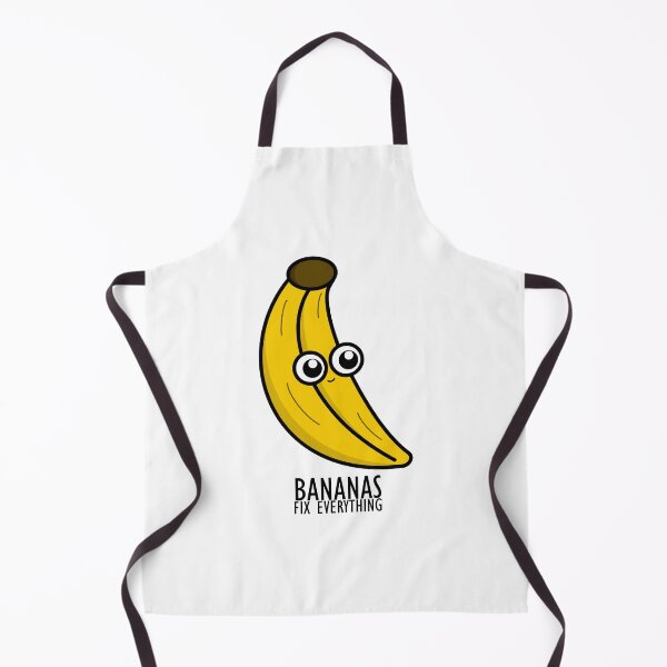 Item preview, Cute Cartoon Banana || Food Puns || Kawaii || Bananas Fix Everything designed and sold by cookingwithten.
