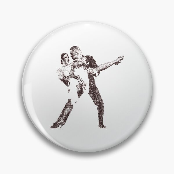 Item preview, Dance couple 2 - Brown ink designed and sold by WietskeWelten.