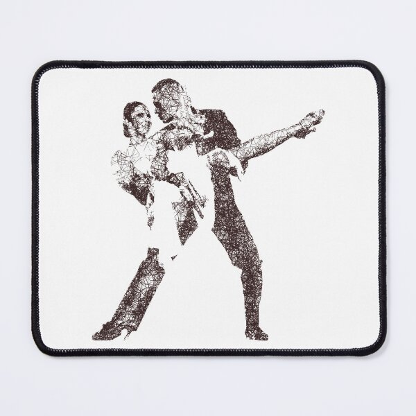 Item preview, Dance couple 2 - Brown ink designed and sold by WietskeWelten.