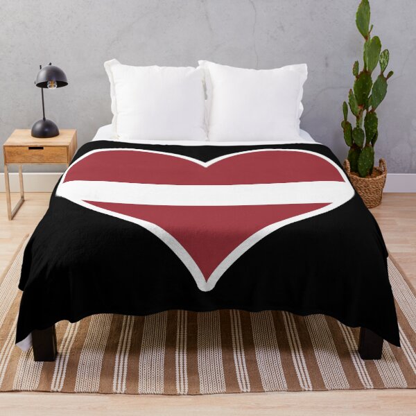 Item preview, Latvia Flag Heart designed and sold by PKHalford.