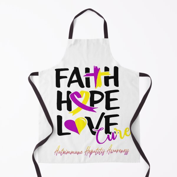 Item preview, Faith Hope Love Cure Autoimmune Hepatitis Awareness designed and sold by Grooffos.