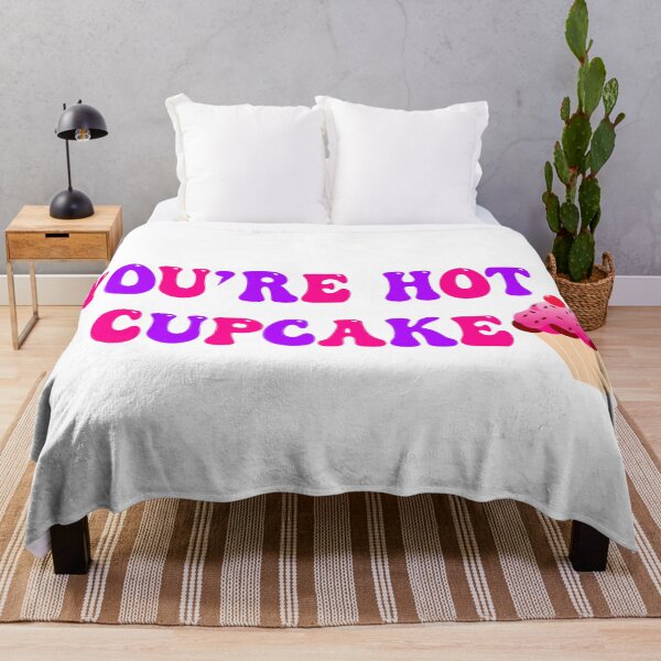Vista previa del artículo con la obra «Eres cupcake caliente», diseñado y vendido por YStress.