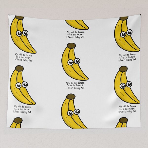Item preview, Cute Cartoon Banana || Food Puns || Kawaii || Banana Joke designed and sold by cookingwithten.
