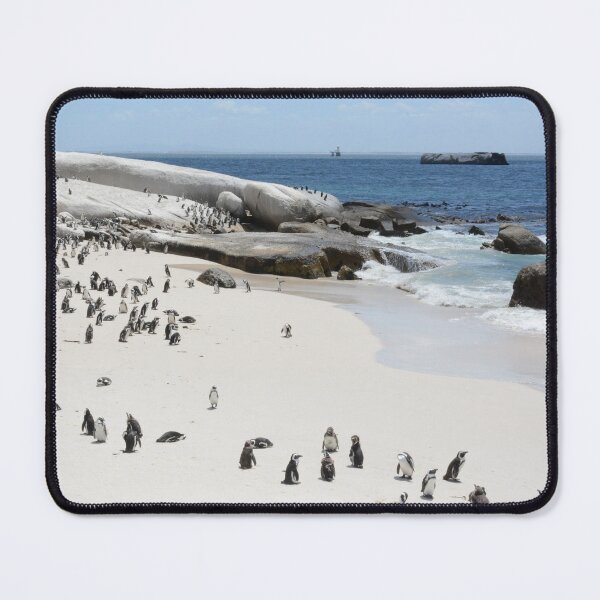 Item preview, Foxy Beach Penguins mousepad designed and sold by Roy-Babiuk.
