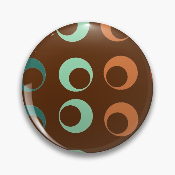 Item preview, Mid Century Bubbles on Brown designed and sold by LisWilliams.