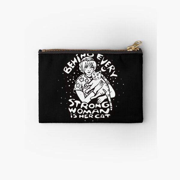 Item preview, Behind every strong woman is her cat designed and sold by DarrriaDesign.