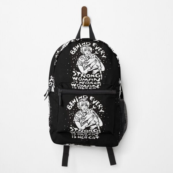 Item preview, Behind every strong woman is her cat designed and sold by DarrriaDesign.
