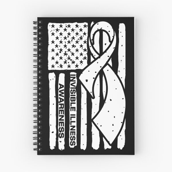 Item preview, Invisible Illness Awareness Ribbon American Flag designed and sold by Tadmab.