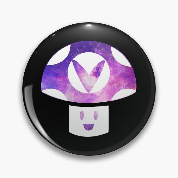 Item preview, Logo Galaxy Mushroom Purple designed and sold by Honasbb992.