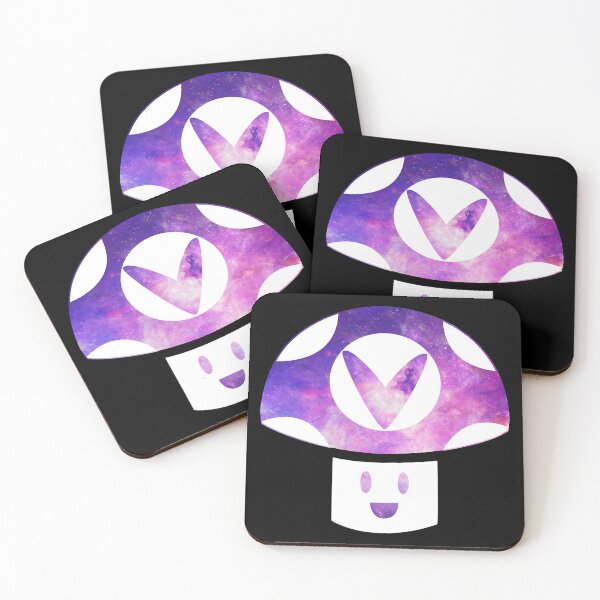 Item preview, Logo Galaxy Mushroom Purple designed and sold by Honasbb992.