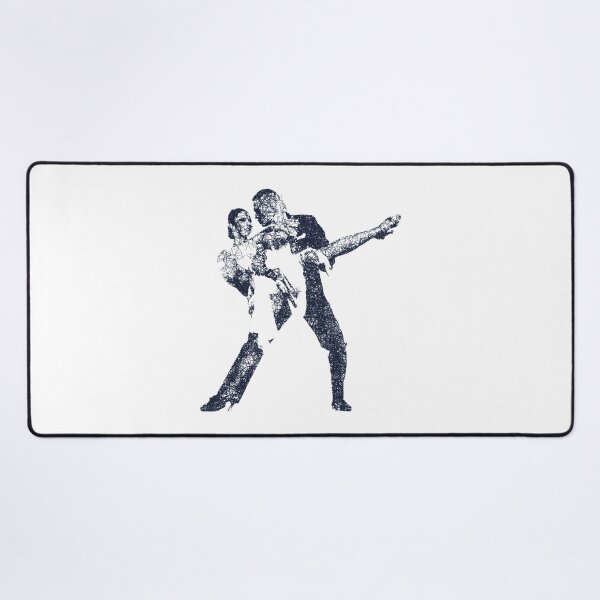 Item preview, Dance couple 2 - Blue ink designed and sold by WietskeWelten.