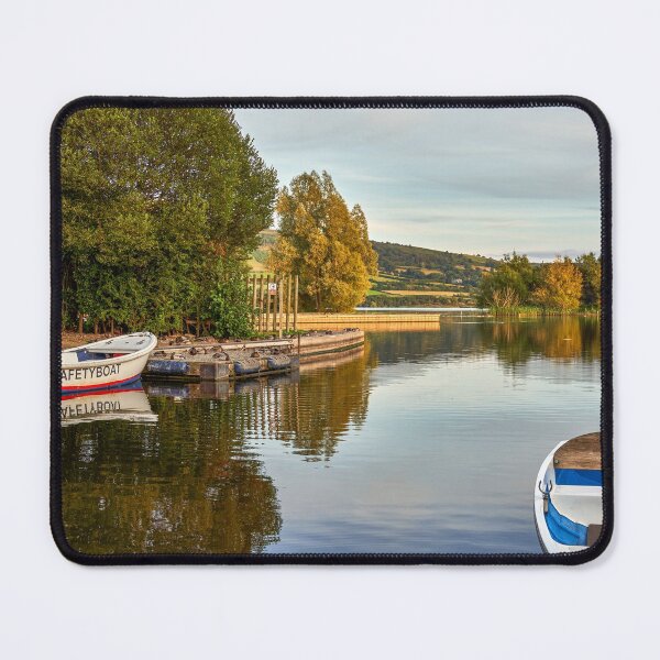 Item preview, Boats moored in Llangorse Lake Brecon Beacons designed and sold by VnGphoto.