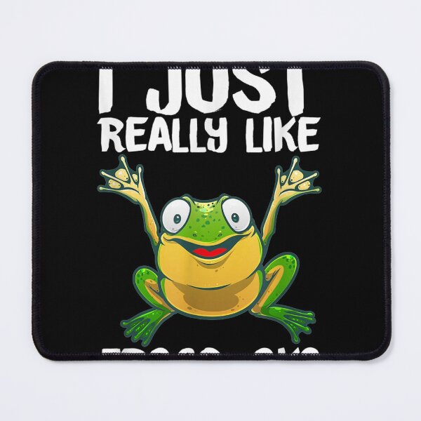 Item preview, I Just Really Like Frogs OK? designed and sold by wi trendshop.