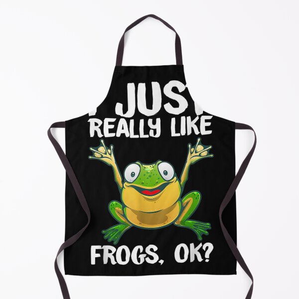 Item preview, I Just Really Like Frogs OK? designed and sold by wi trendshop.