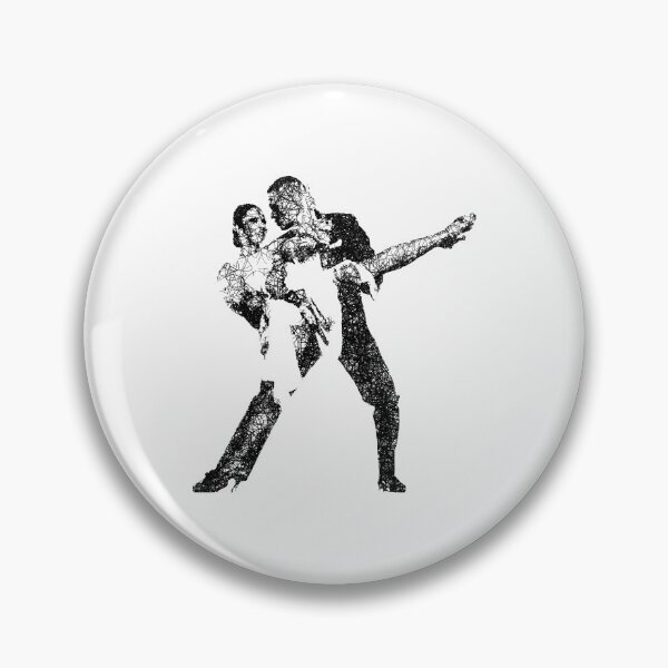 Item preview, Dance couple 2 - Black ink designed and sold by WietskeWelten.