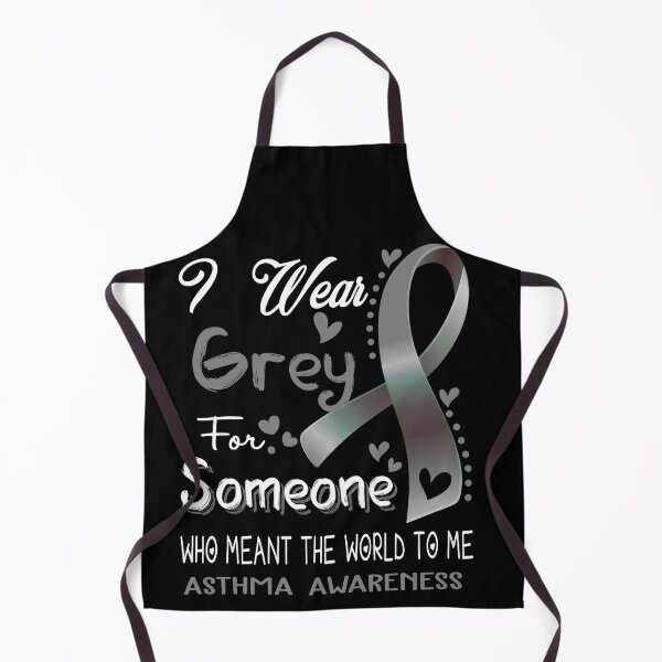 Item preview, I Wear Grey For Someone ASTHMA Awareness designed and sold by Adropine.