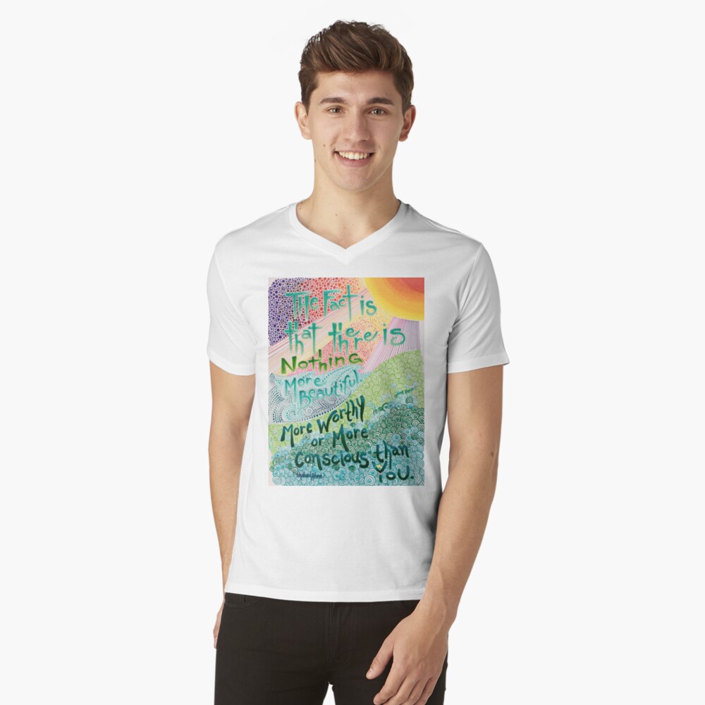 Item preview, V-Neck T-Shirt designed and sold by ShabadAtma.