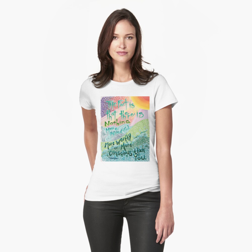 Item preview, Fitted T-Shirt designed and sold by ShabadAtma.