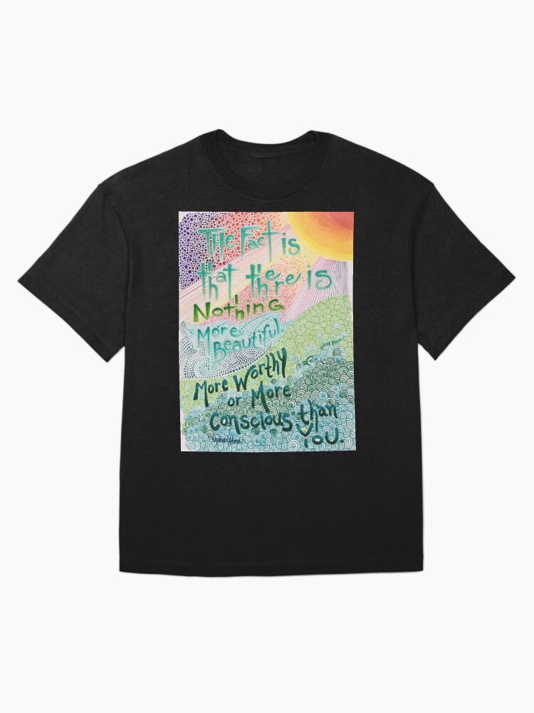 Thumbnail 3 of 7, Oversized T-Shirt, Beautiful Conscious Human designed and sold by ShabadAtma.