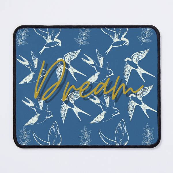 Item preview, Absolutely Stunning image of birds reminding you to dream, makes a fantastic cushion for any bed. designed and sold by AnneLouiseArt.
