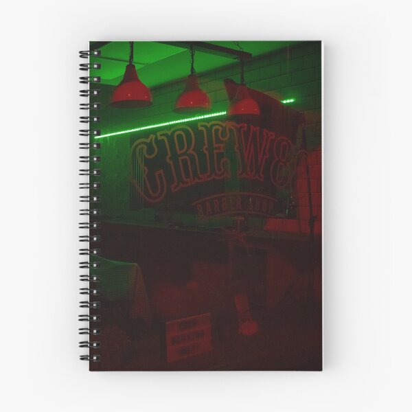 Item preview, Highstreet barbershop at night, Enniskillen. designed and sold by Luca Quinn.
