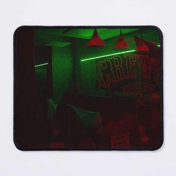 Item preview, Highstreet barbershop at night, Enniskillen. designed and sold by Luca Quinn.