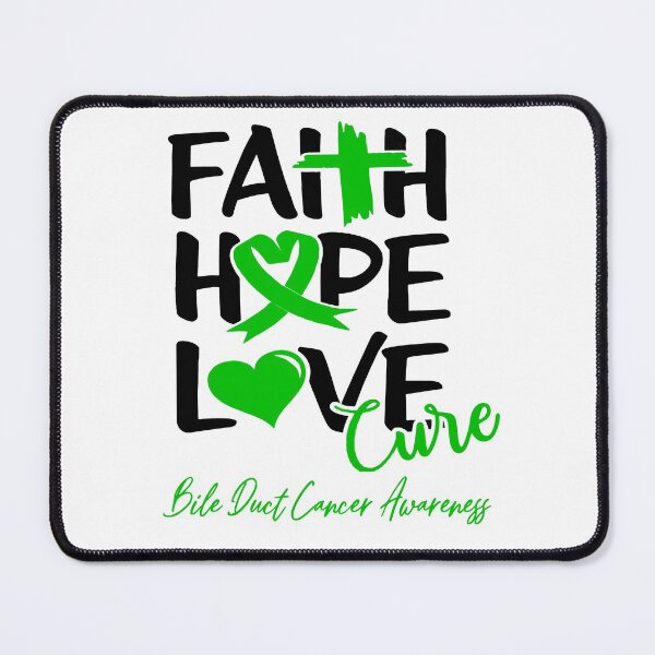 Item preview, Faith Hope Love Cure Bile Duct Cancer Awareness designed and sold by Grooffos.