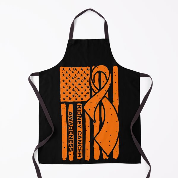 Item preview, Kidney Cancer Awareness Ribbon American Flag designed and sold by Tadmab.