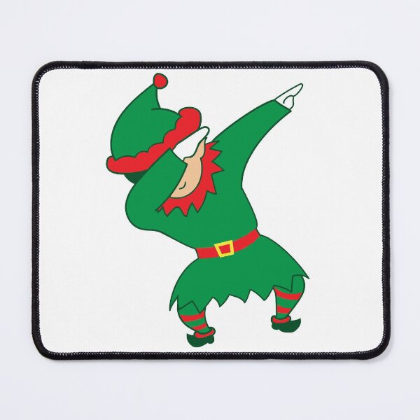 Item preview, Dabbing Elf Dance Christmas Holiday on White designed and sold by Ross-Sergey.