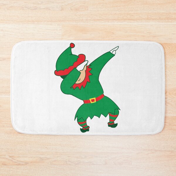 Item preview, Dabbing Elf Dance Christmas Holiday on White designed and sold by Ross-Sergey.