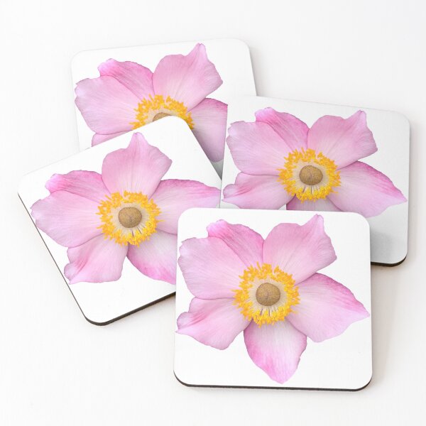 Item preview, Pink Anemone Flower Still Life Floral Photography designed and sold by CottoVerdi.