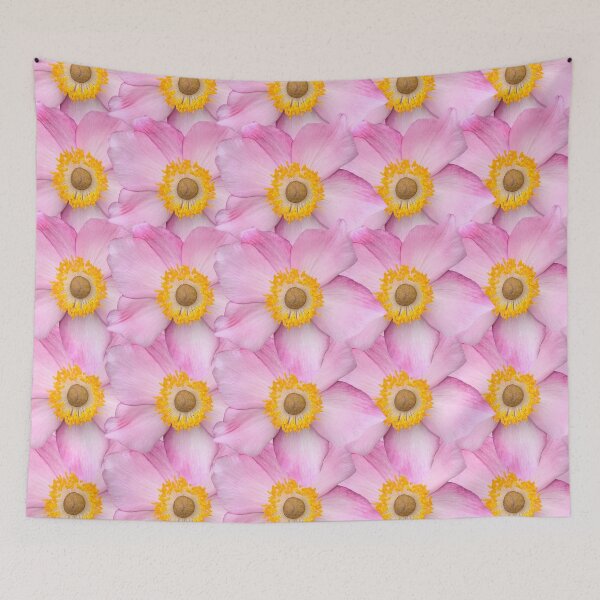 Item preview, Pink Anemone Flower Still Life Floral Photography designed and sold by CottoVerdi.