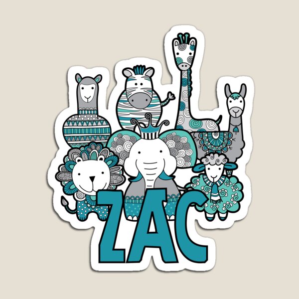Zac & Friends Magnet