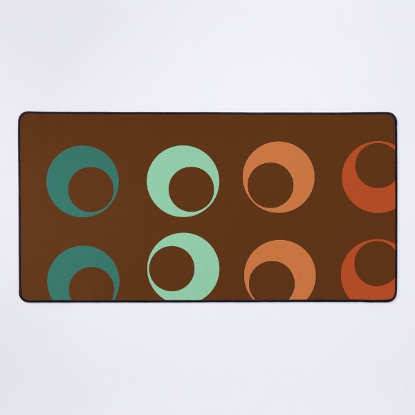 Item preview, Mid Century Bubbles on Brown designed and sold by LisWilliams.