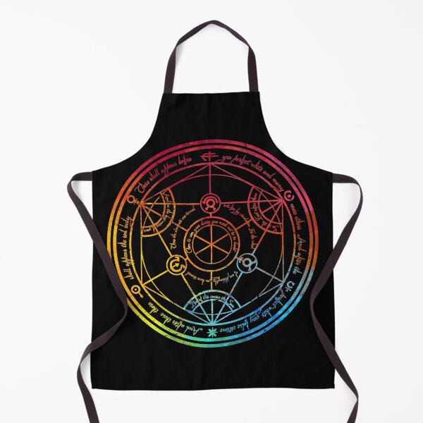 Item preview, Human Transmutation Circle - Colorful Watercolor designed and sold by maryedenoa.