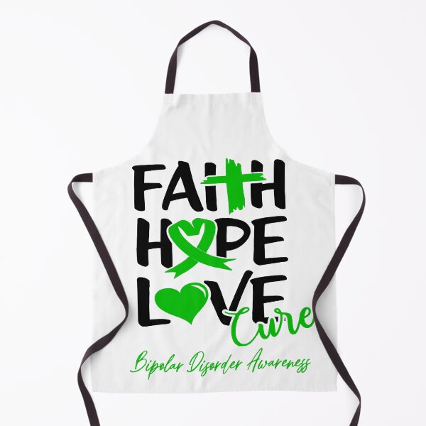 Item preview, Faith Hope Love Cure Bipolar Disorder Awareness designed and sold by Grooffos.