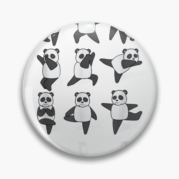 Item preview, Funny Yoga Panda for gift for panda lover and yoga student designed and sold by wi trendshop.