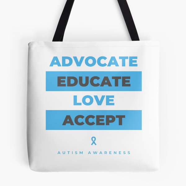 Item preview, Advocate Educate Love Accept & Autism Awareness designed and sold by Alicia Sullivan.