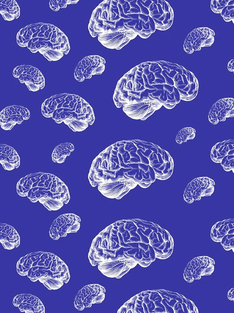 Thumbnail 4 of 4, iPhone Case, Brain Pattern designed and sold by Cardinal Designs.