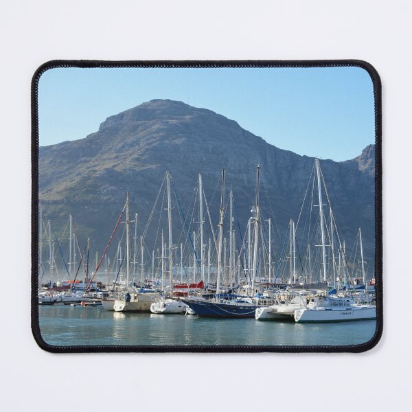 Item preview, Kalk Bay Harbour mousepad designed and sold by Roy-Babiuk.