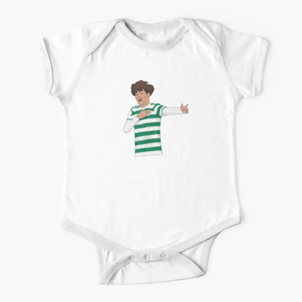 Celtic Fc Baby Kit Shirt & Shorts Set cotton Official Celtic