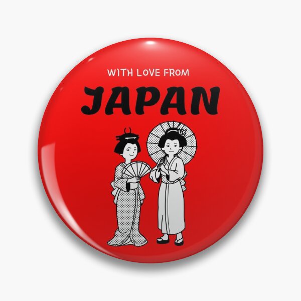 Item preview, WITH LOVE FROM JAPAN WALL ART designed and sold by BestCoolStuff.