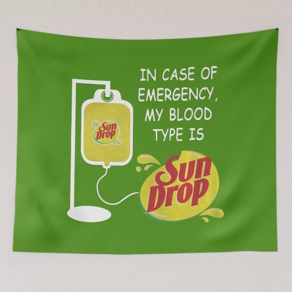 Item preview, In Case of Emergency My Blood Type is Drinking Soda designed and sold by Honasbb992.