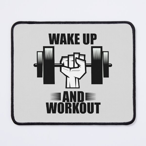 Item preview, Wake Up And Workout - Gym Motivation designed and sold by motivationaltee.