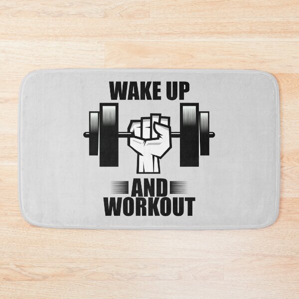 Item preview, Wake Up And Workout - Gym Motivation designed and sold by motivationaltee.