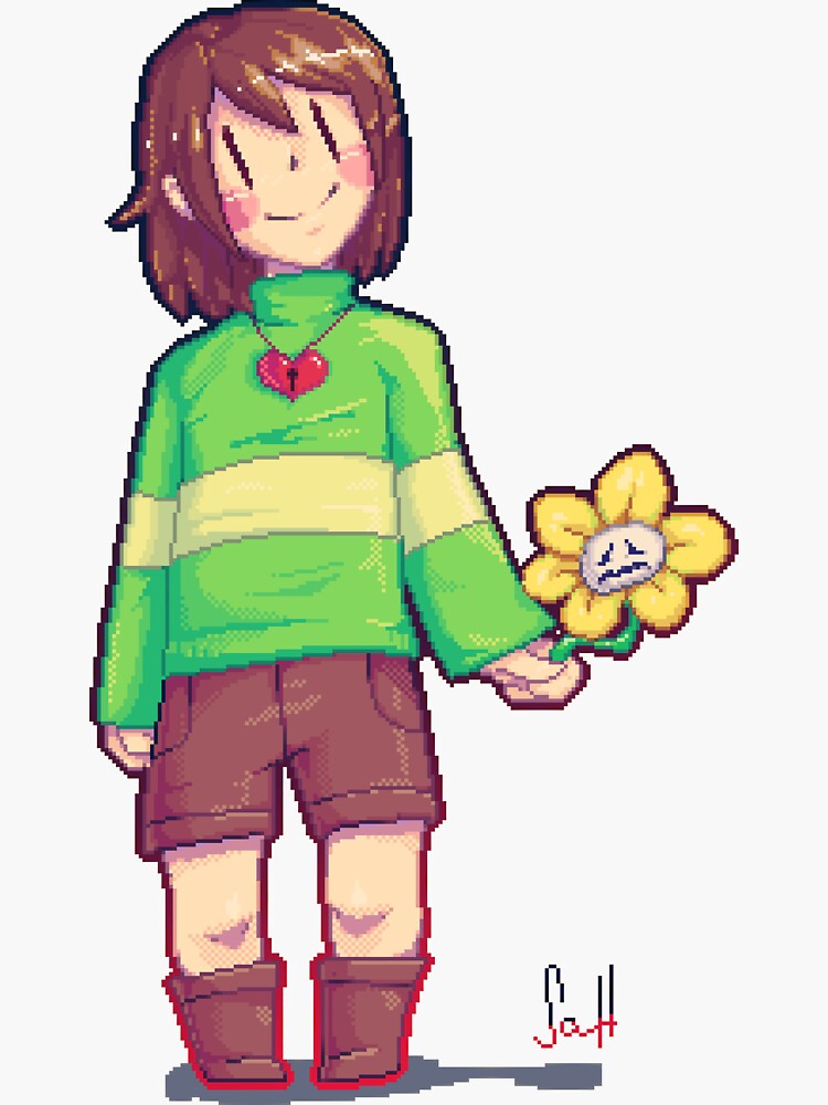 chara art by omochi : r/Undertale