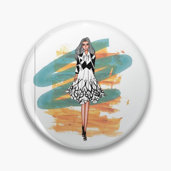 Artikelvorschau, einfache Kleid Mode Illustration entworfen und verkauft von tenkenryujin.