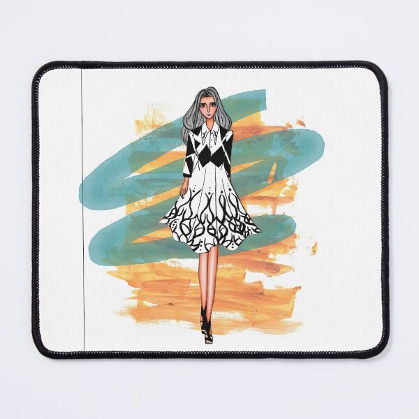 Artikelvorschau, einfache Kleid Mode Illustration entworfen und verkauft von tenkenryujin.