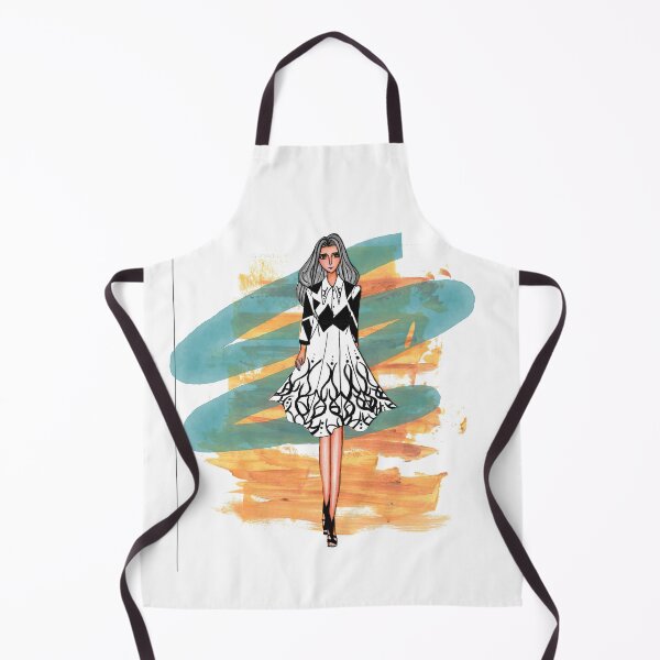 Artikelvorschau, einfache Kleid Mode Illustration entworfen und verkauft von tenkenryujin.